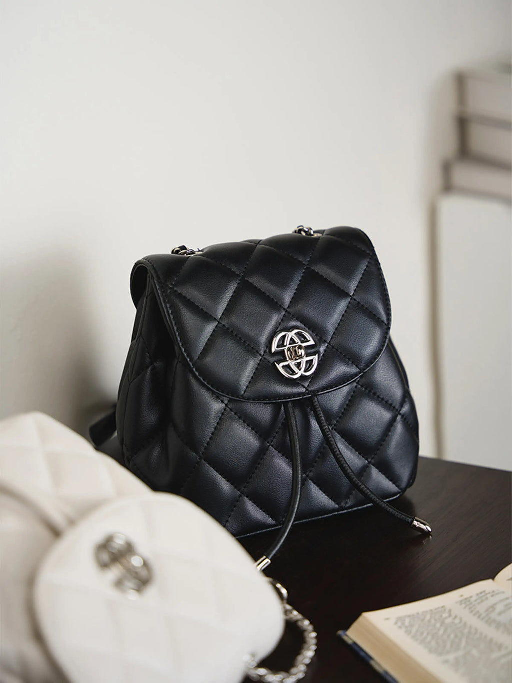 Backpack - Genuine split leather