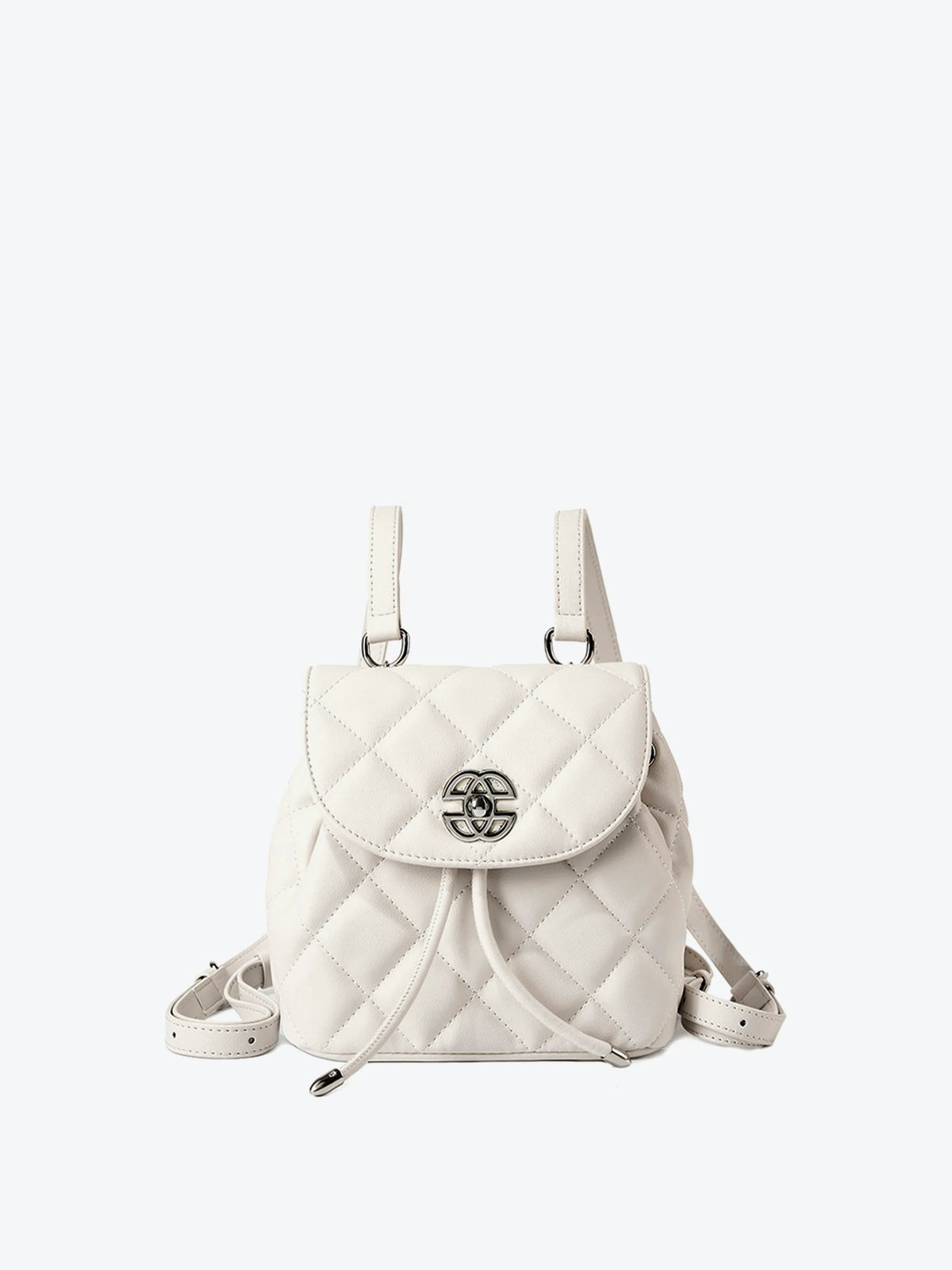 Backpack - Genuine Leather | Diamond Quilted Pattern – MIAO CHIC
