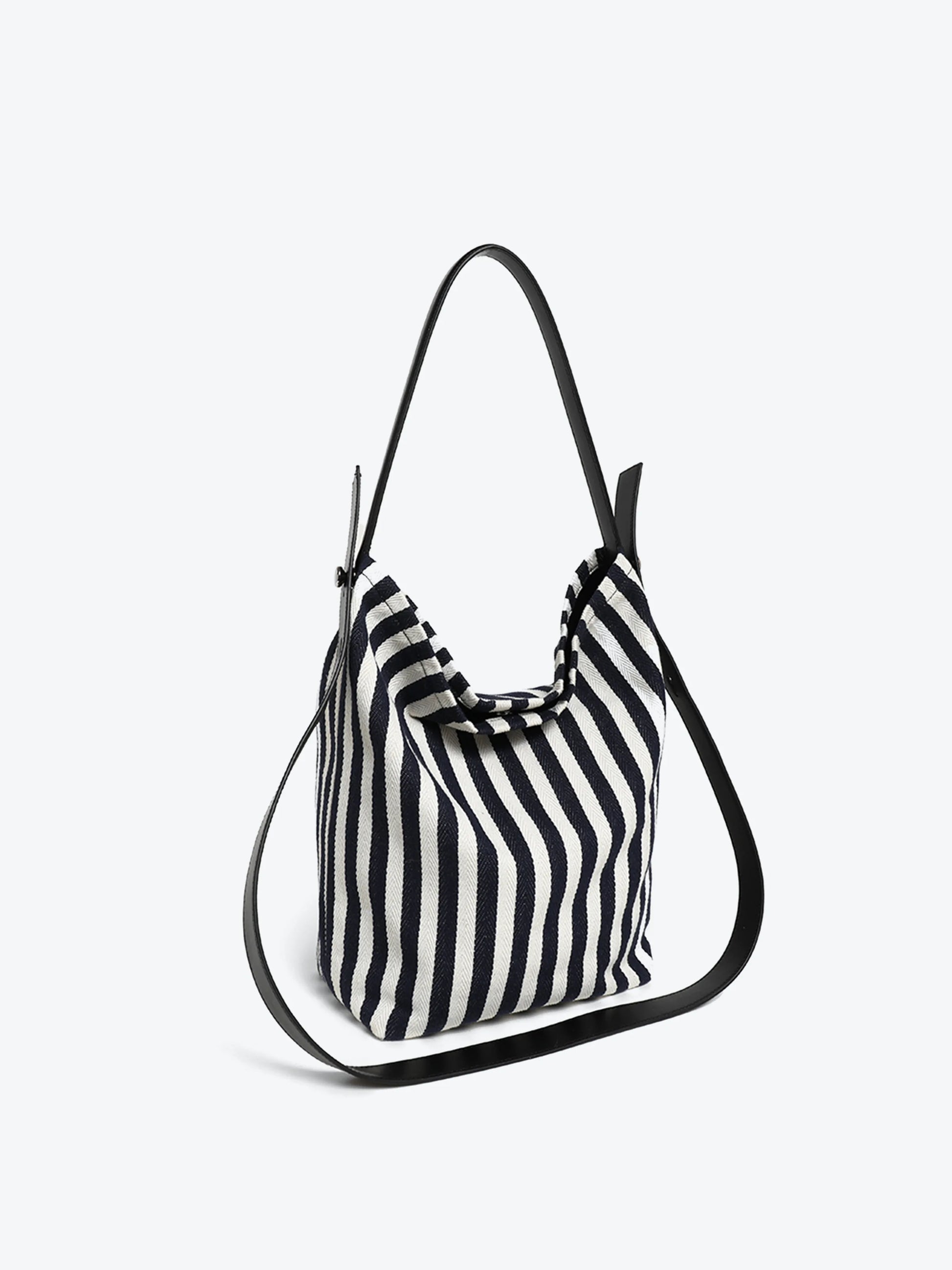 Striped Shoulder Bag - Canvas