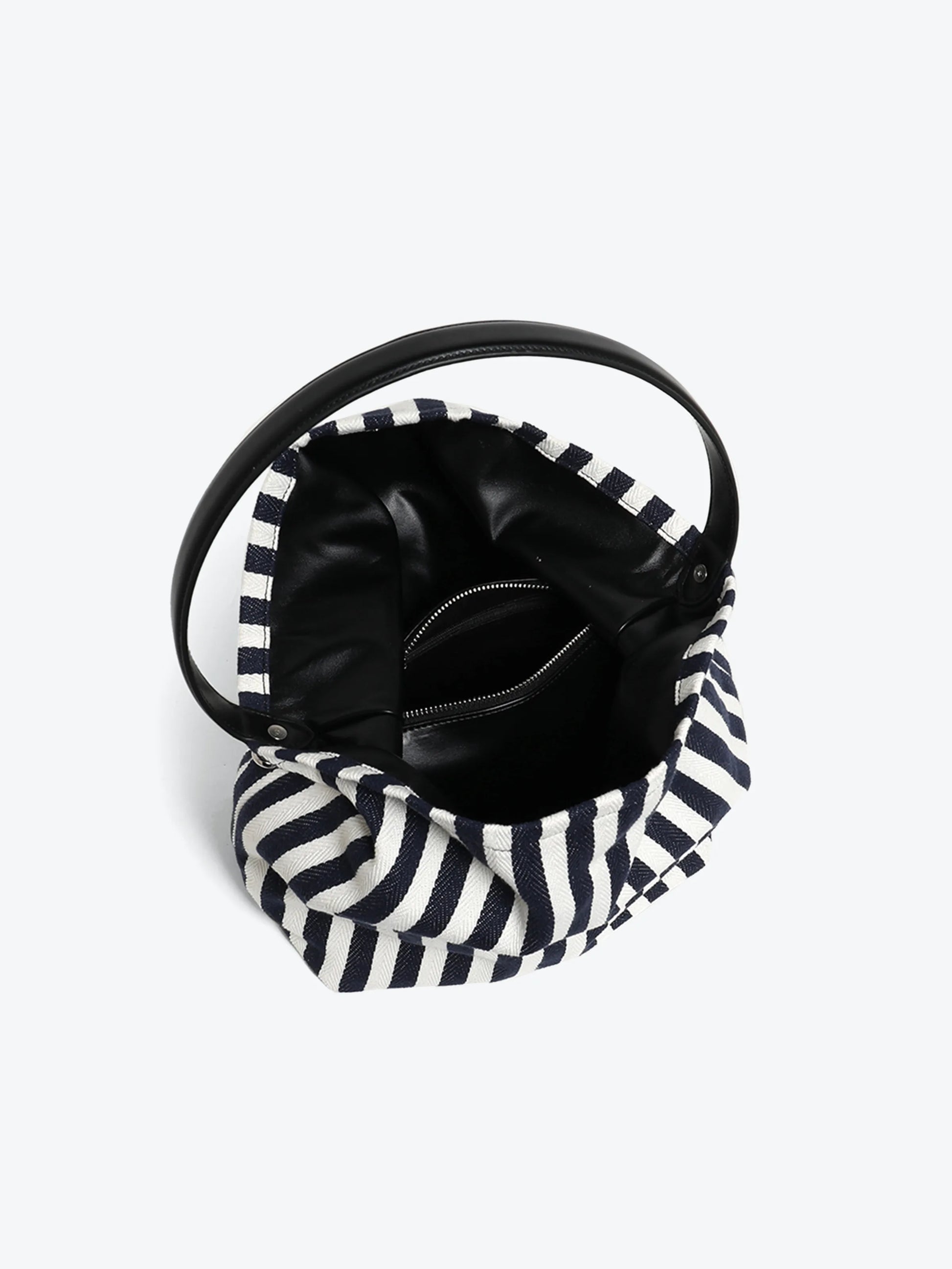 Striped Shoulder Bag - Canvas