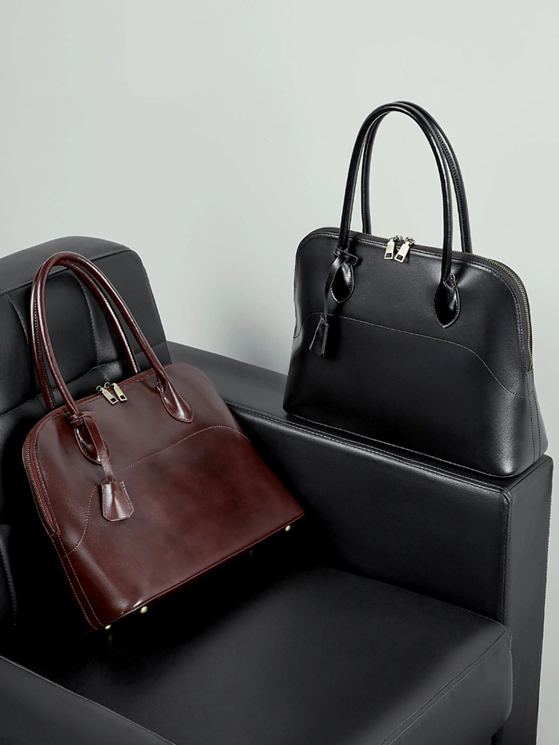 Briefcase - Top-grain leather