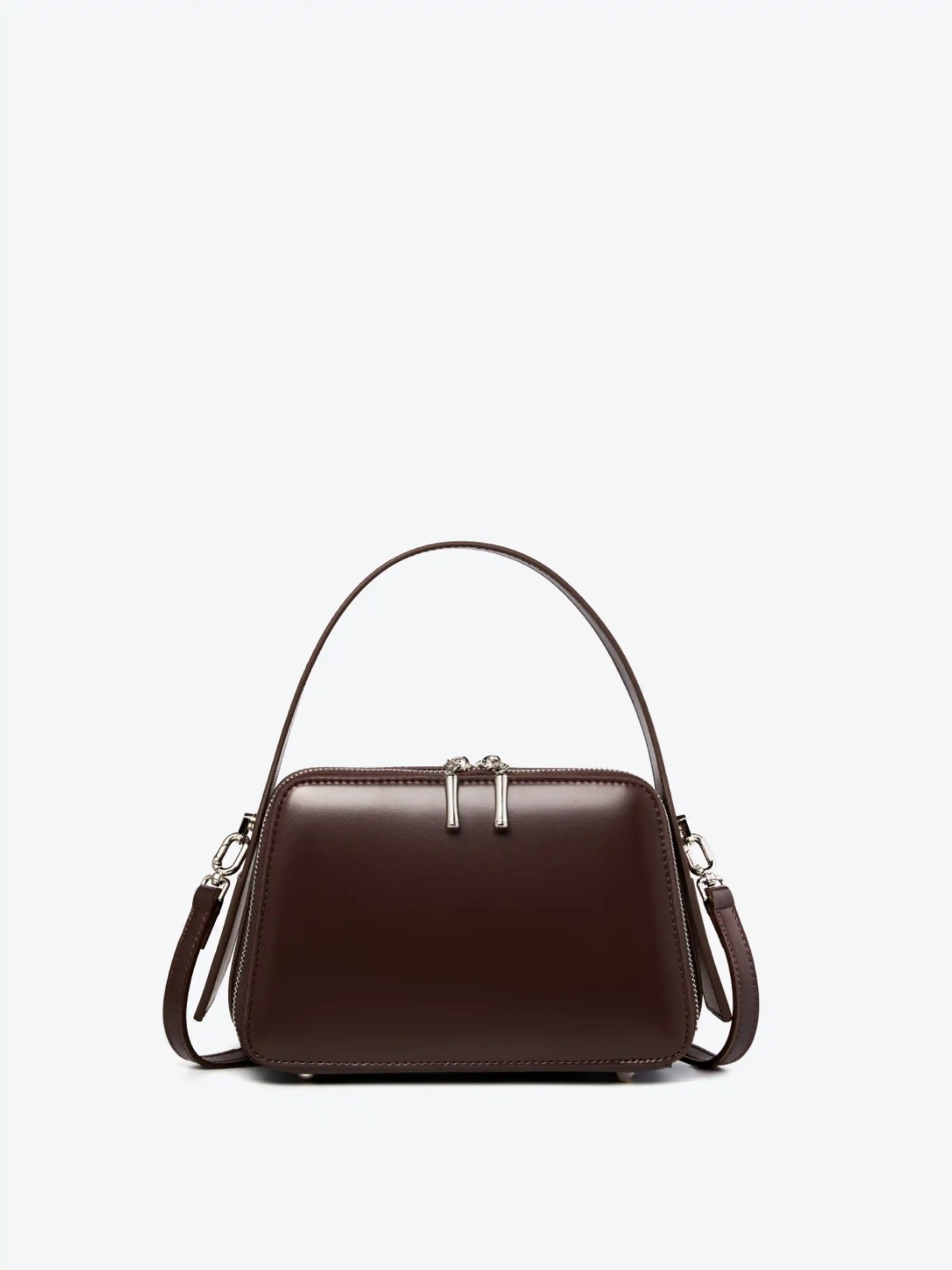 Handbag - Genuine Leather Square Bag