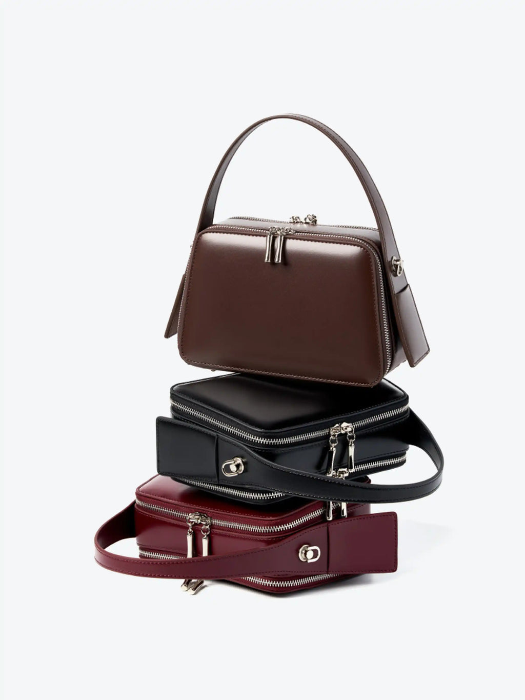 Handbag - Genuine Leather Square Bag