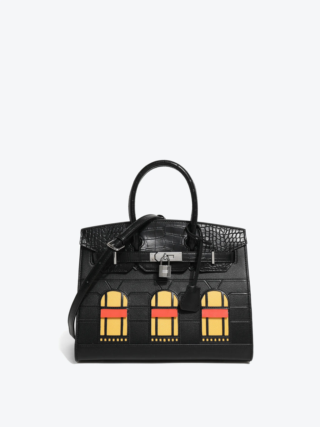 Handbag - Black/Brown/Gary