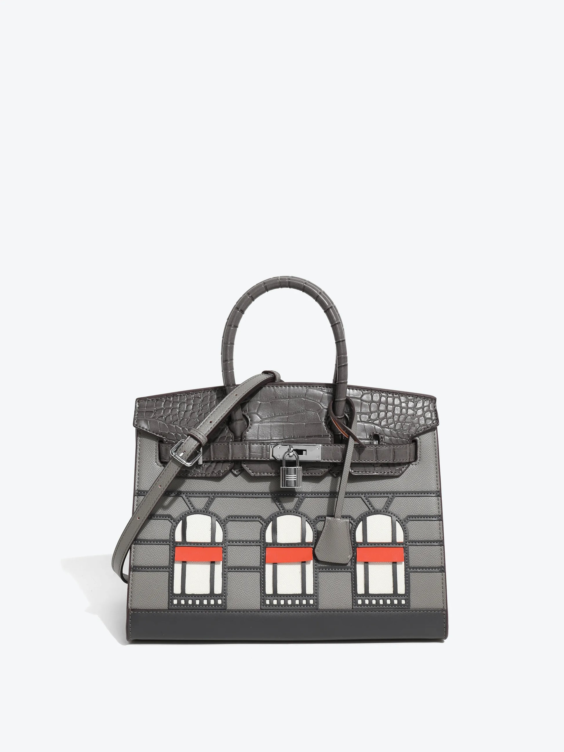 Handbag - Black/Brown/Gary