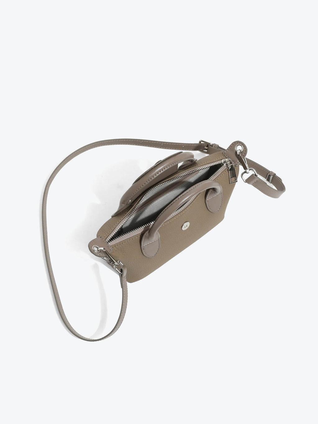Mini Handbag - Khaki/Brown