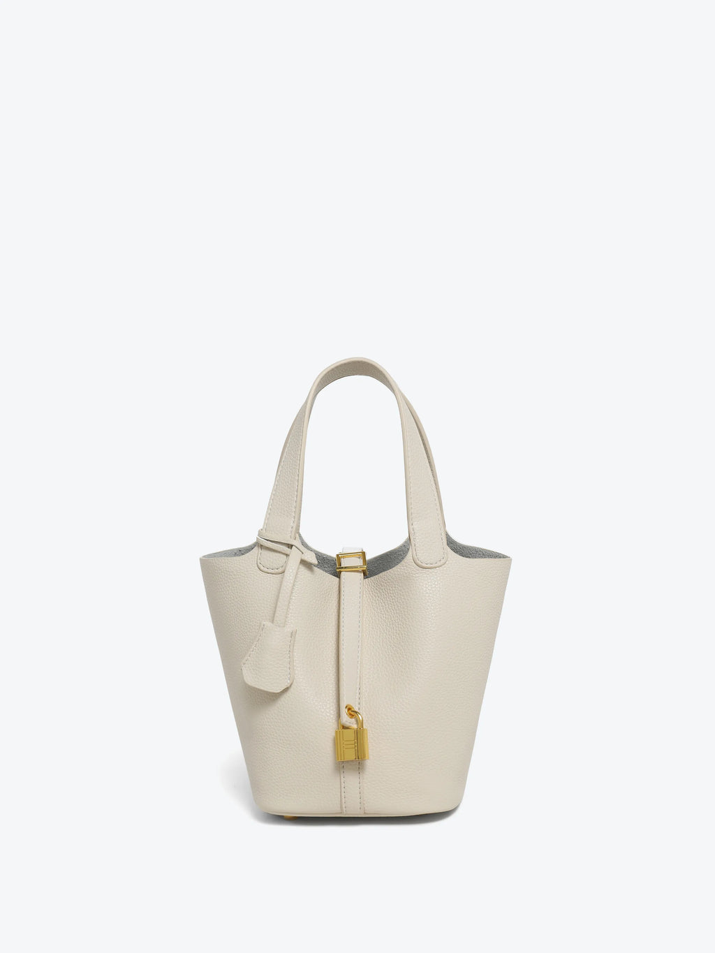 Bucket Bag - Black/ White/Brown