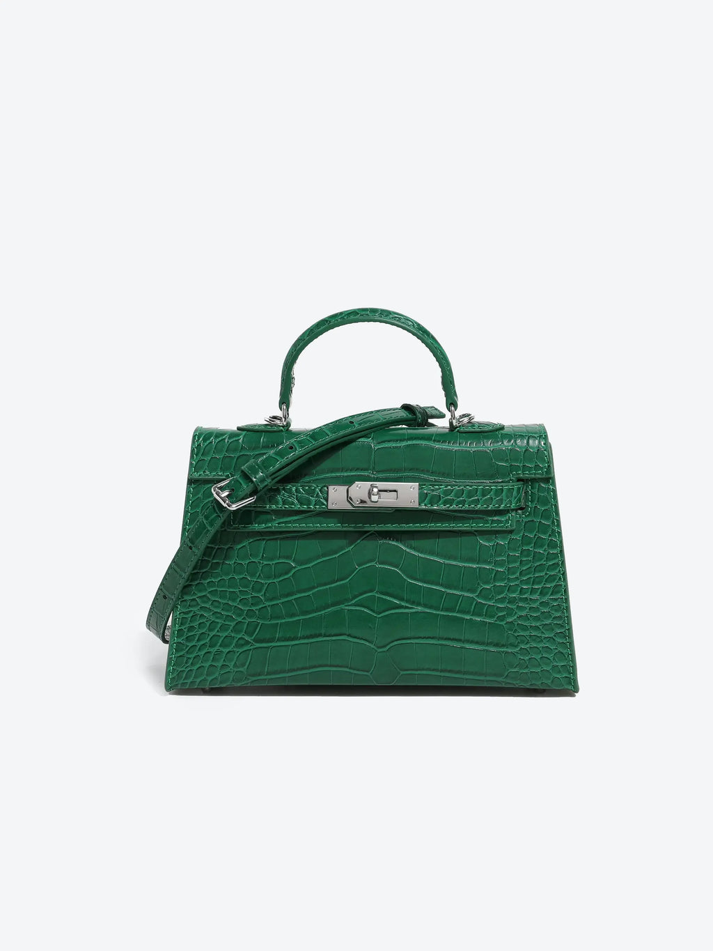 Medium Handbag - Orange/Green