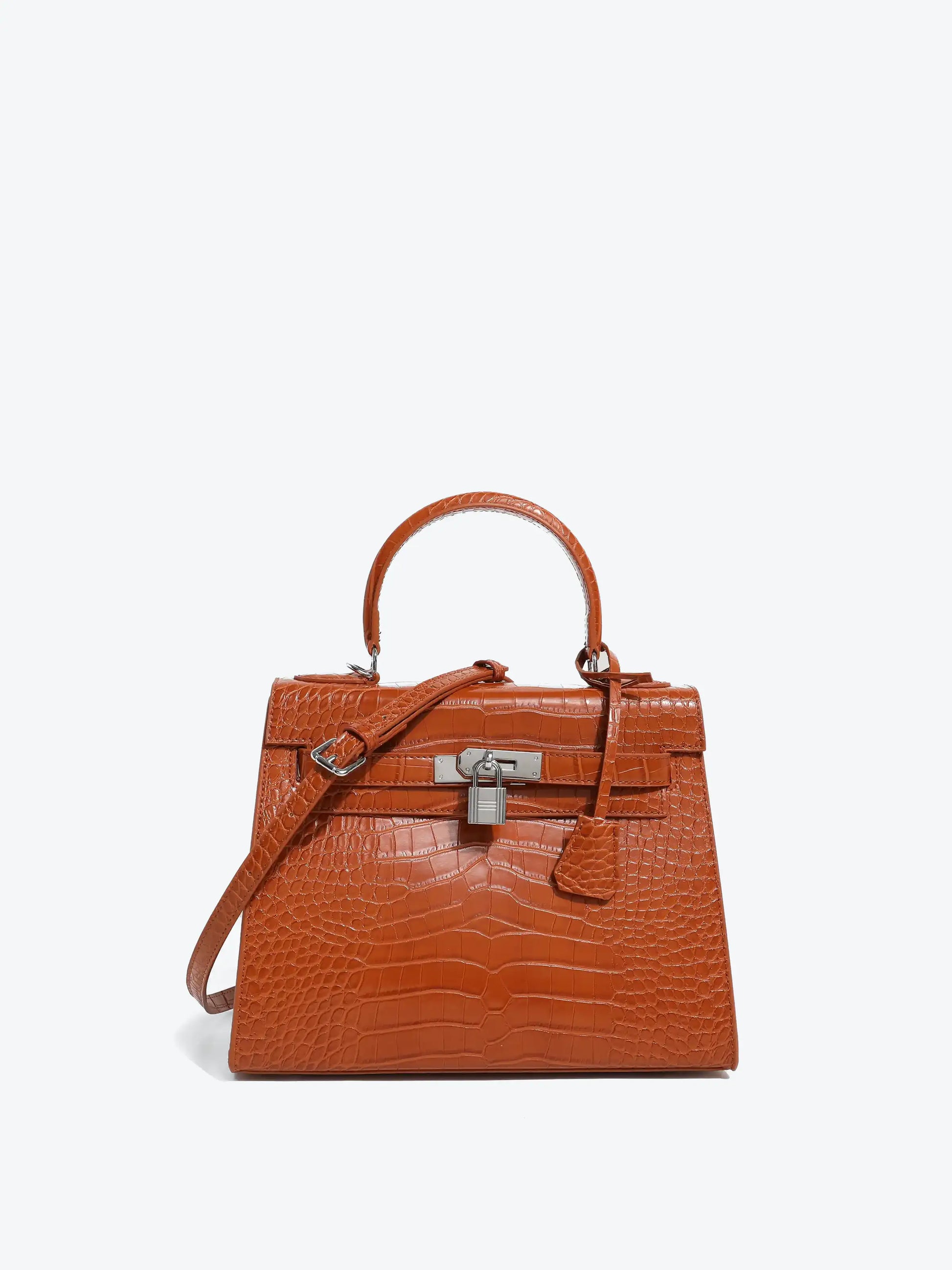 Medium Handbag - Orange/Green