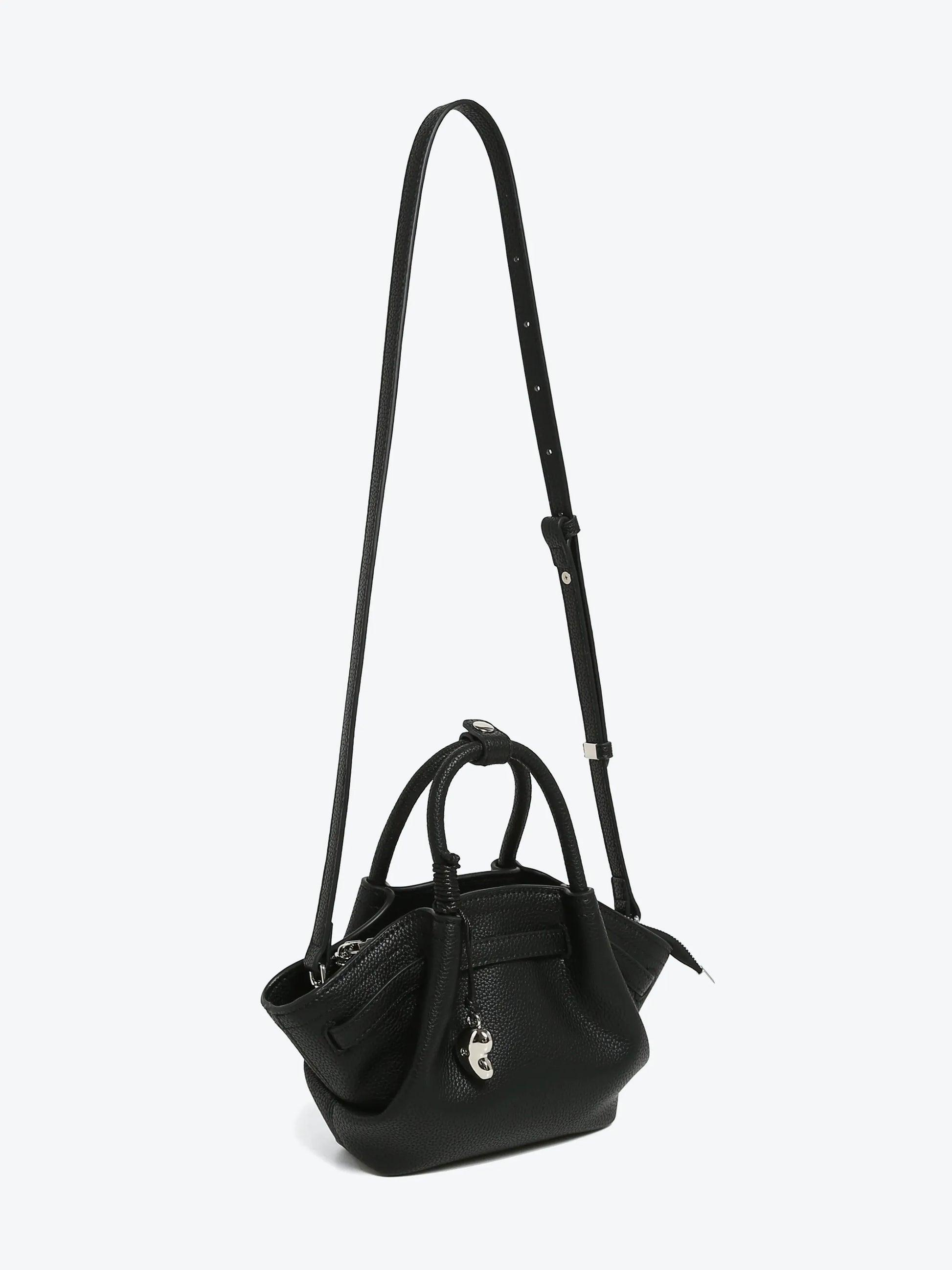 Mini Handbag - Pebbled Leather