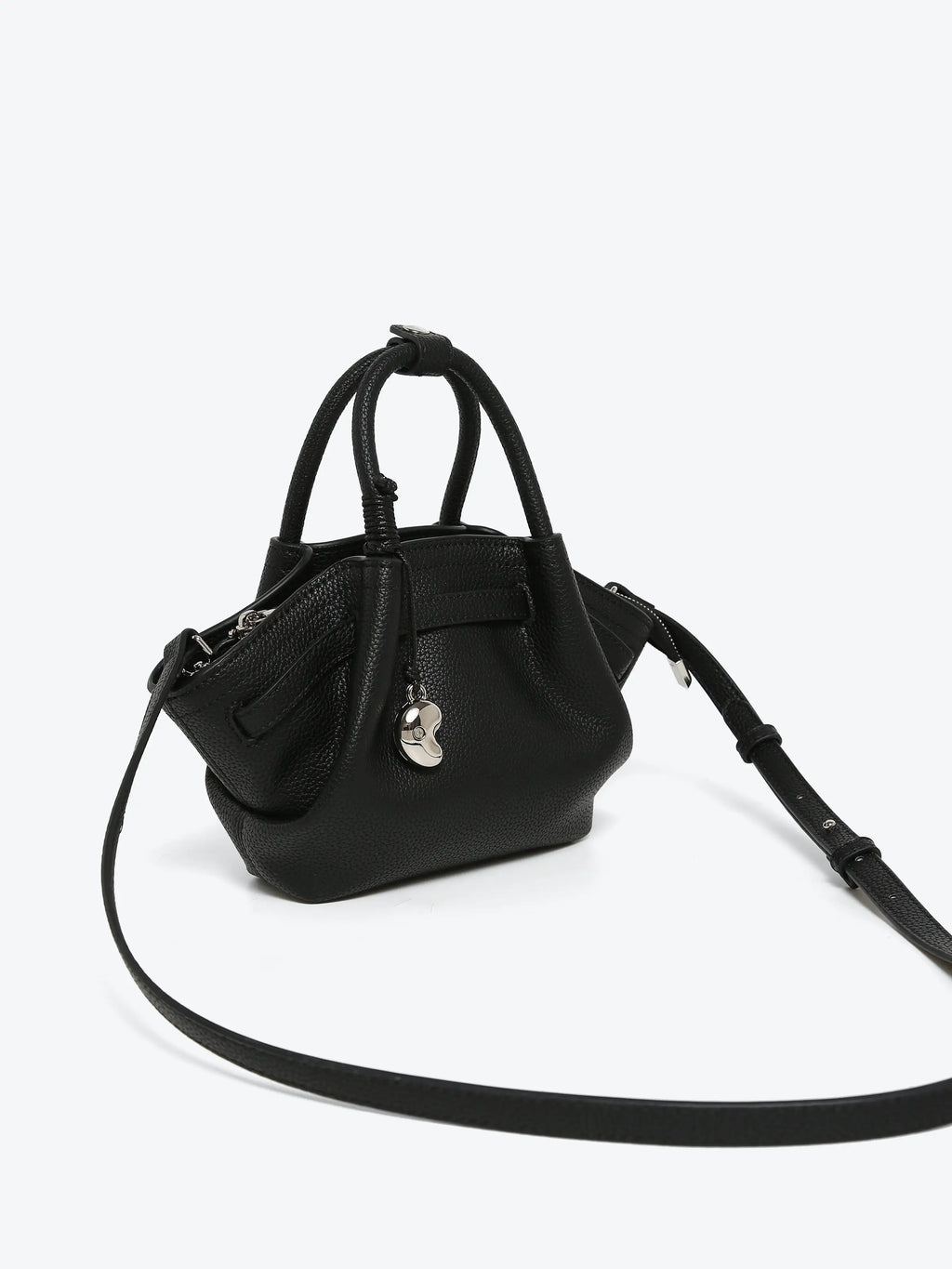 Mini Handbag - Pebbled Leather