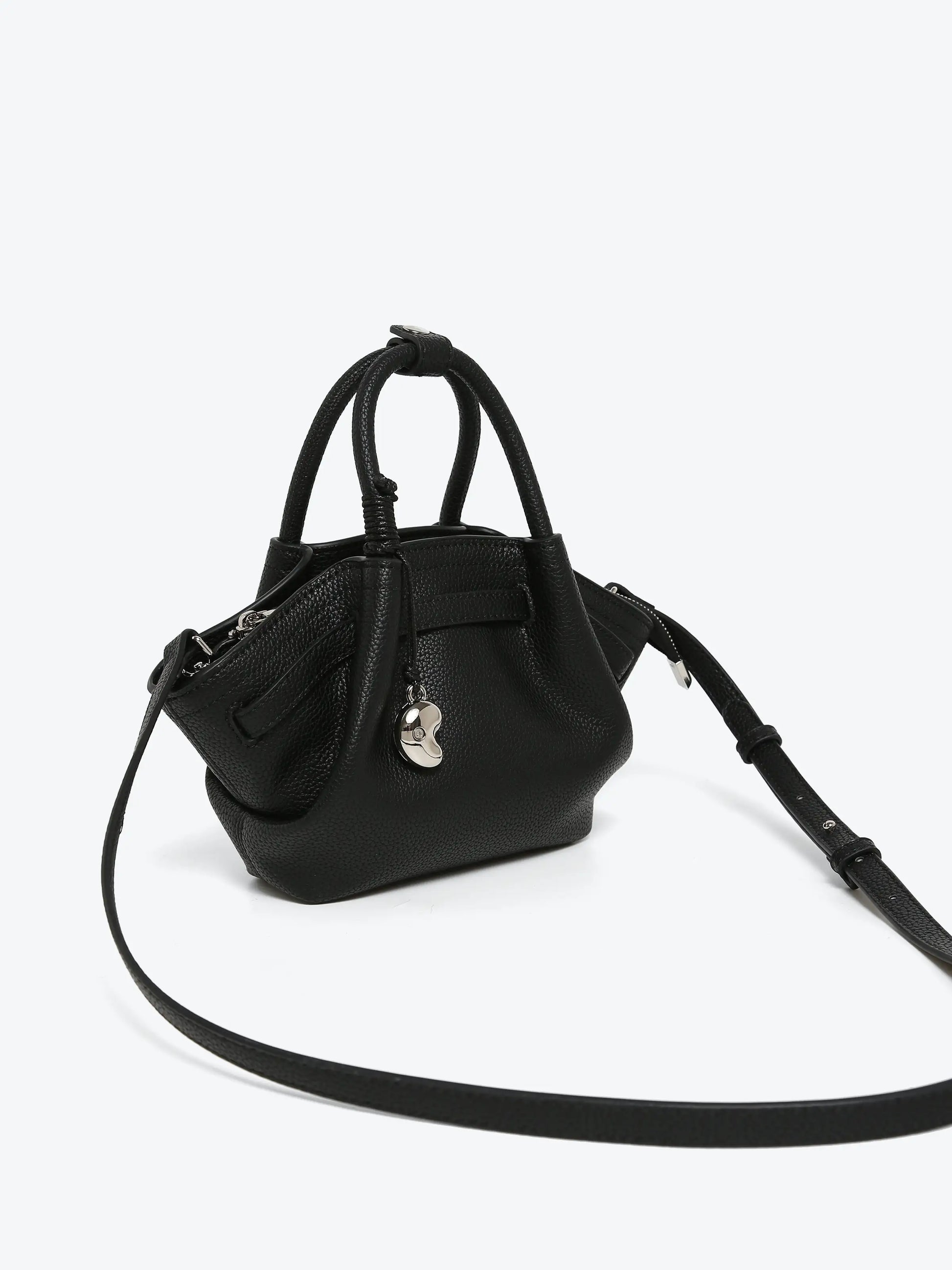 Mini Handbag - Pebbled Leather