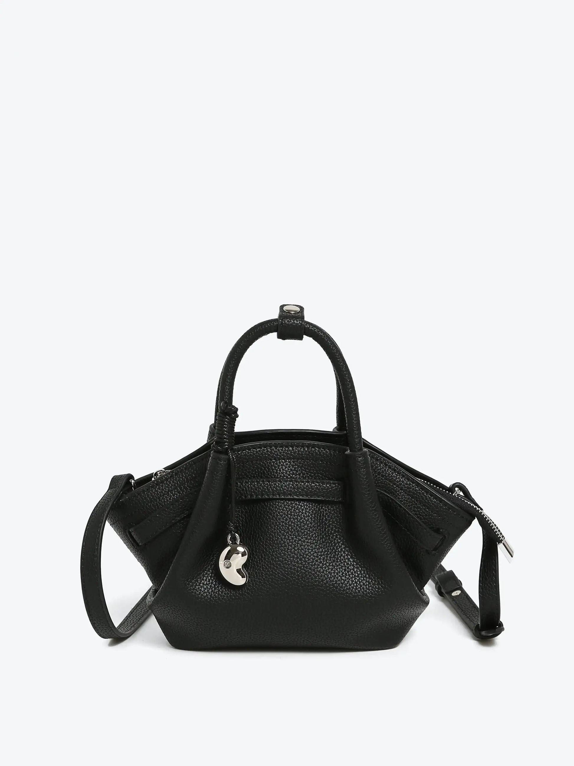 Mini Handbag - Pebbled Leather