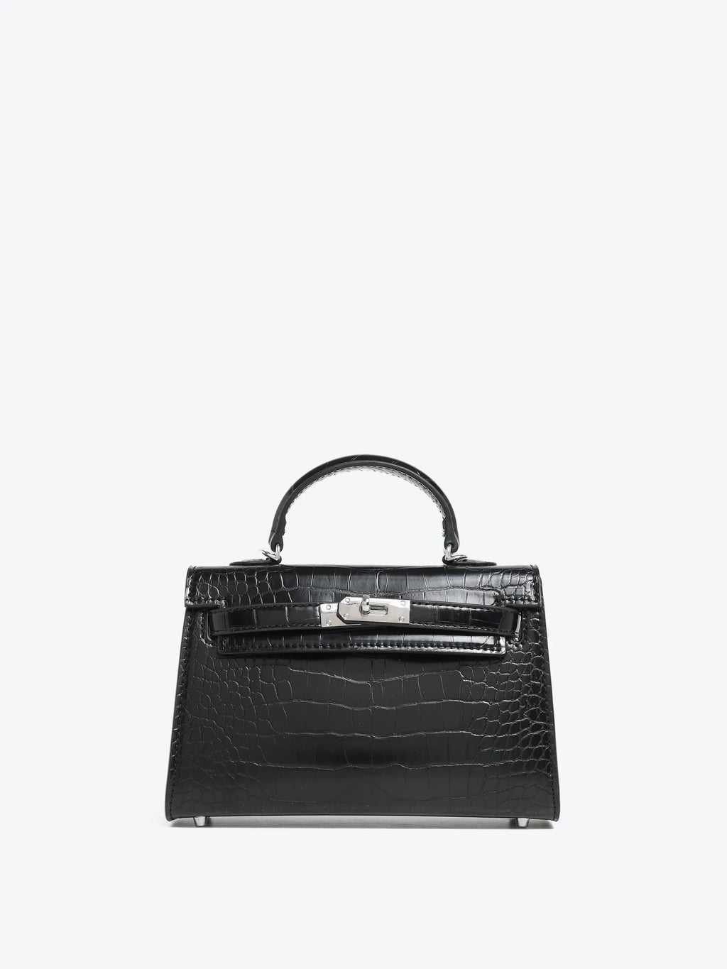 Mini Handbag - Crocodile Texture
