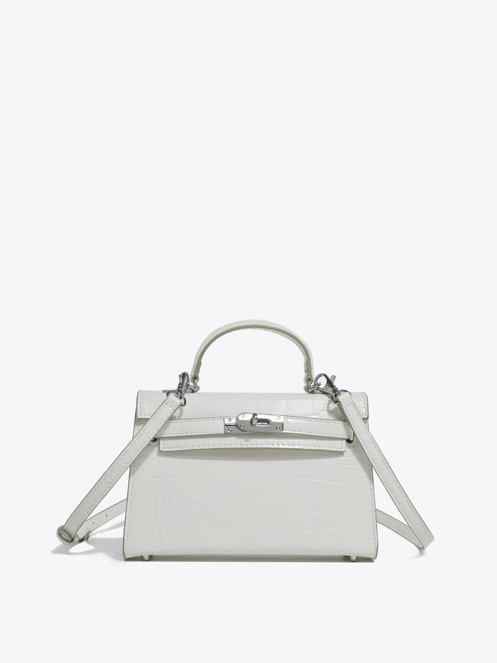 Mini Handbag - Crocodile Texture