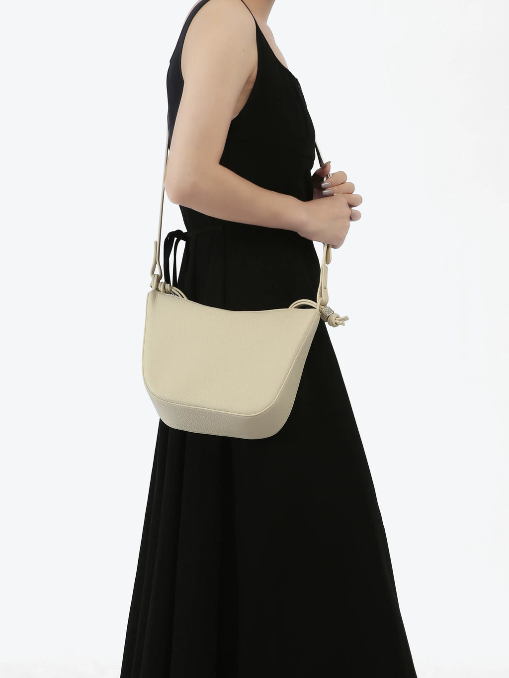 Shoulder Bag - Black/White
