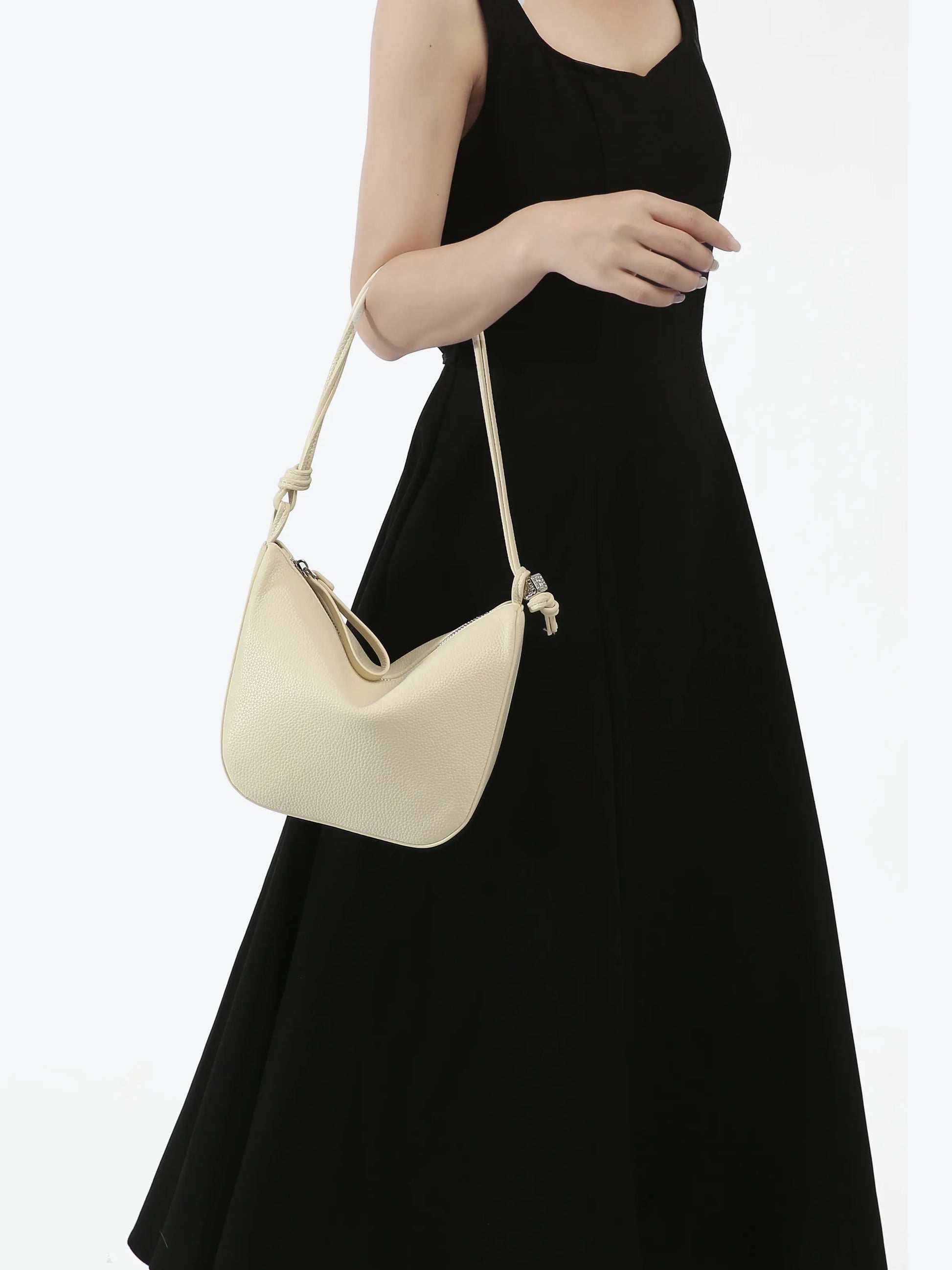 Shoulder Bag - Black/White
