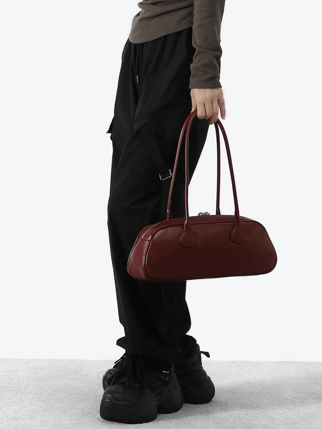 Shoulder Bag - Burgundy