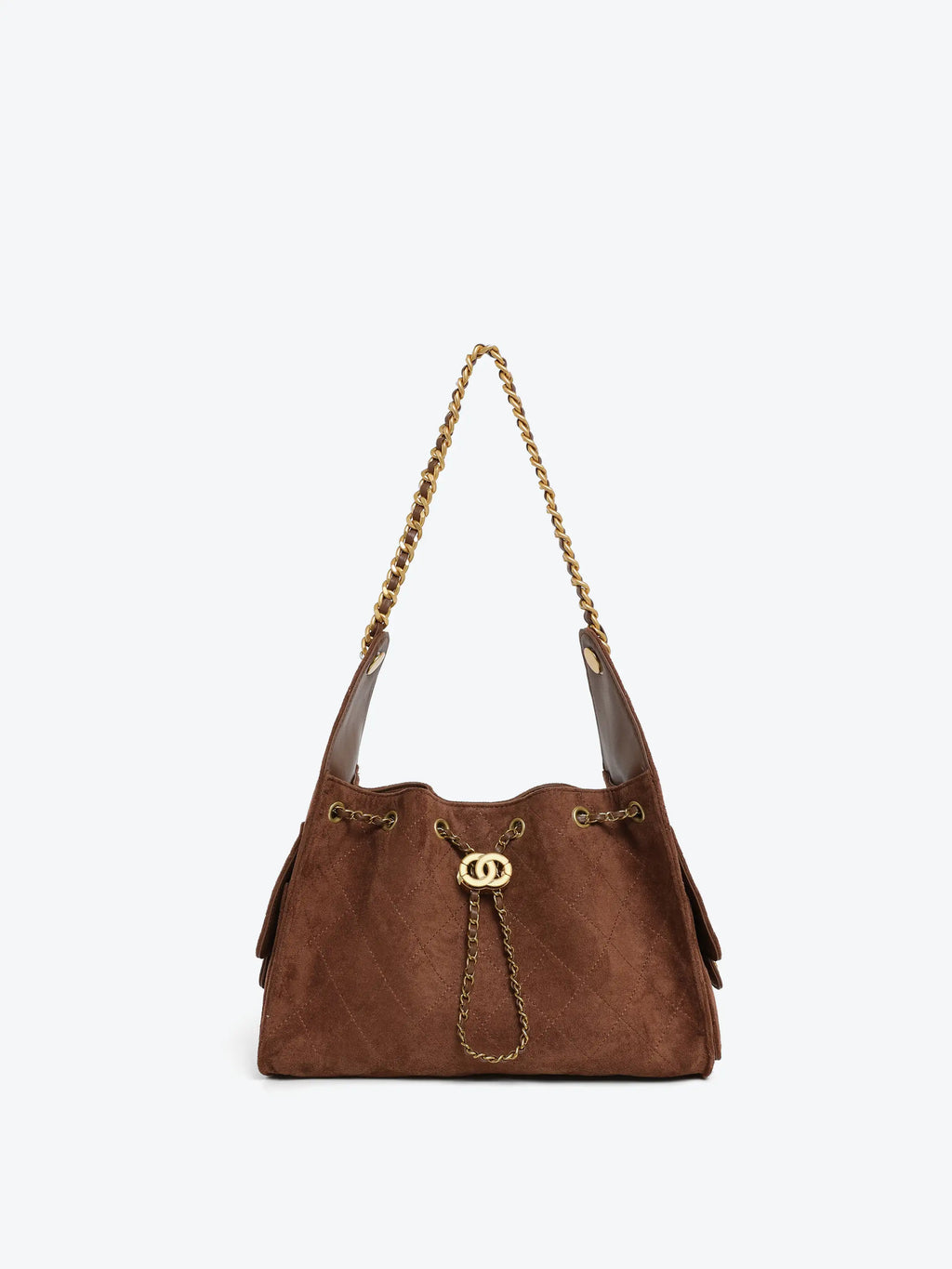 Shoulder Bag - Diamond pattern