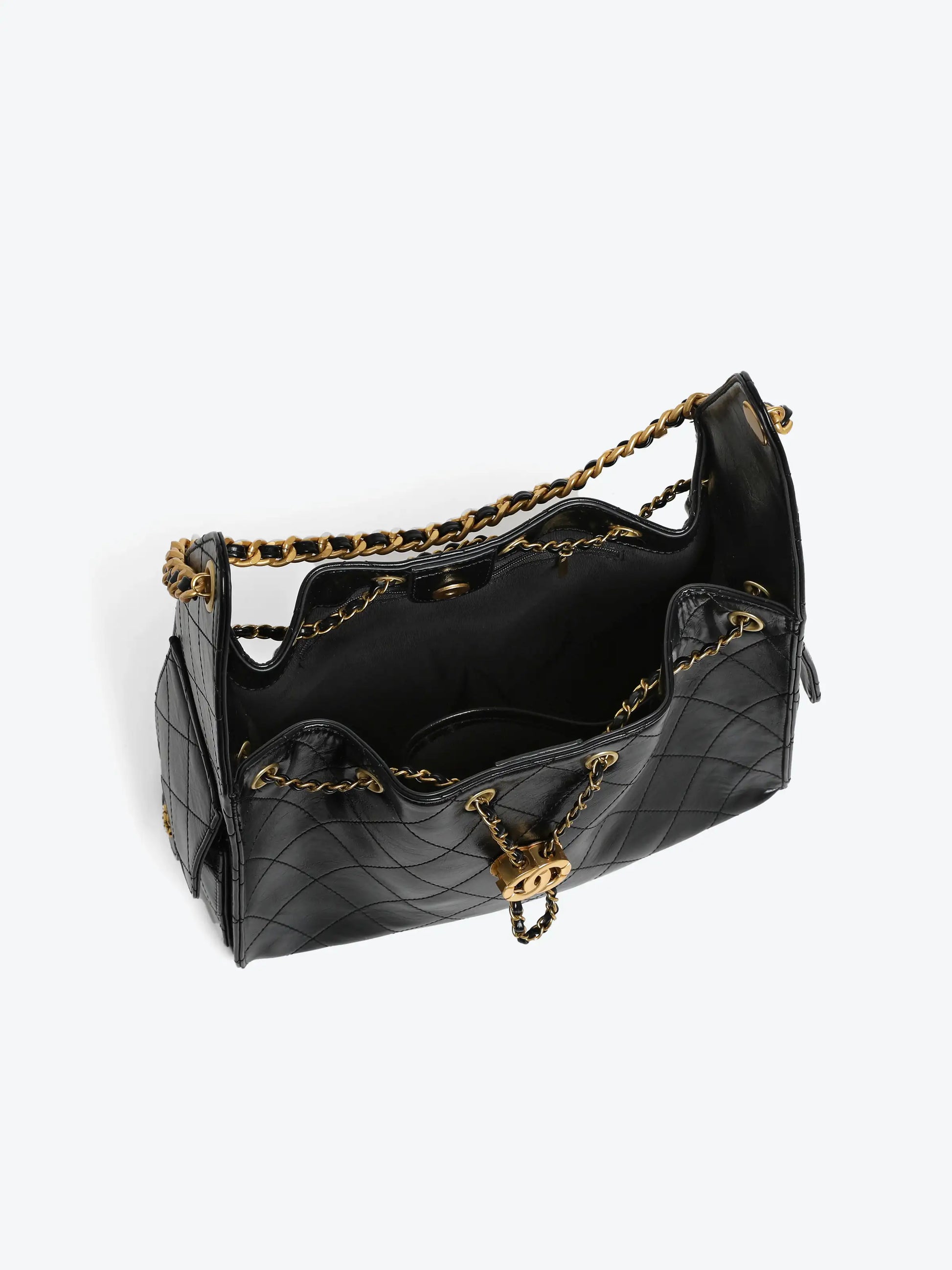 Shoulder Bag - Diamond pattern