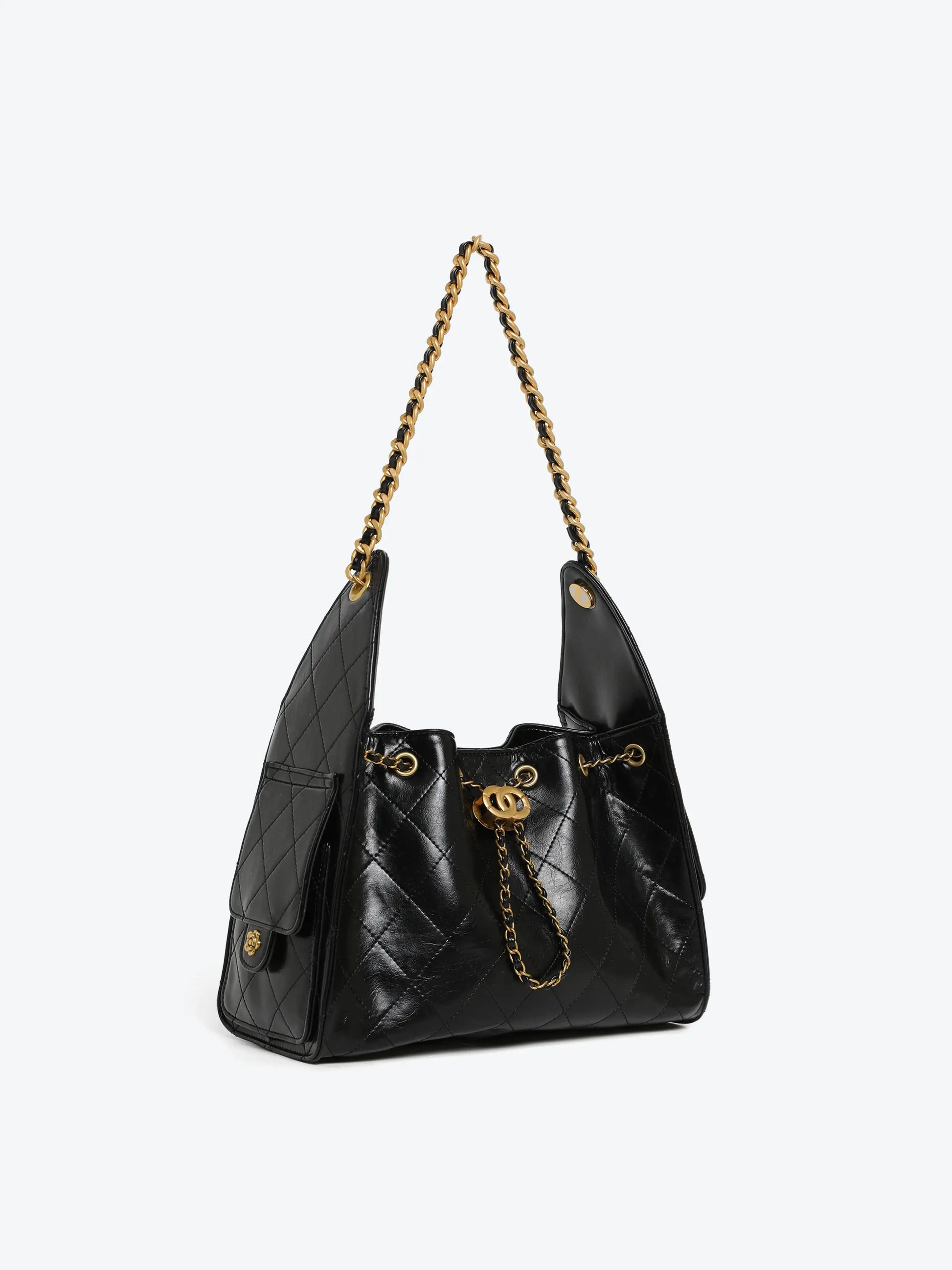 Shoulder Bag - Diamond pattern