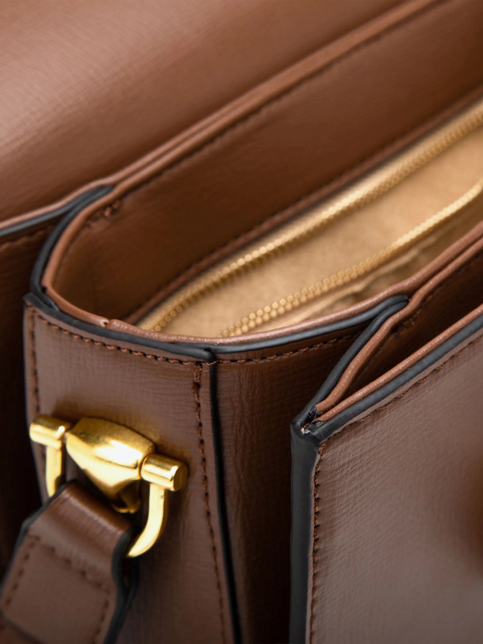 Shoulder Bag - Dark Brown