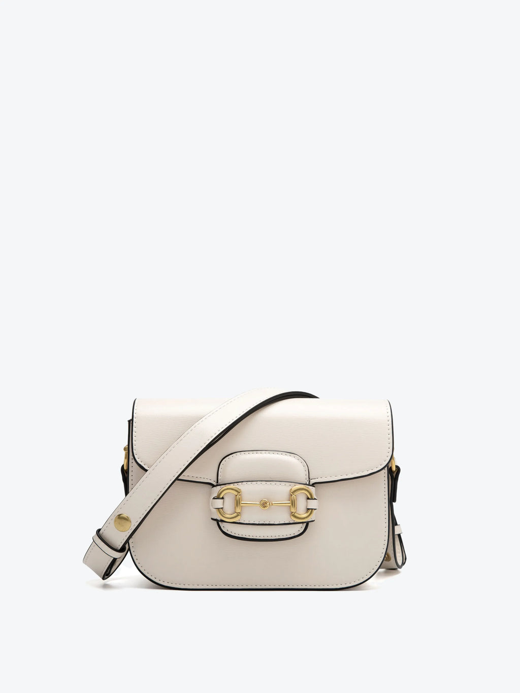 Shoulder Bag - Brown/Black/White