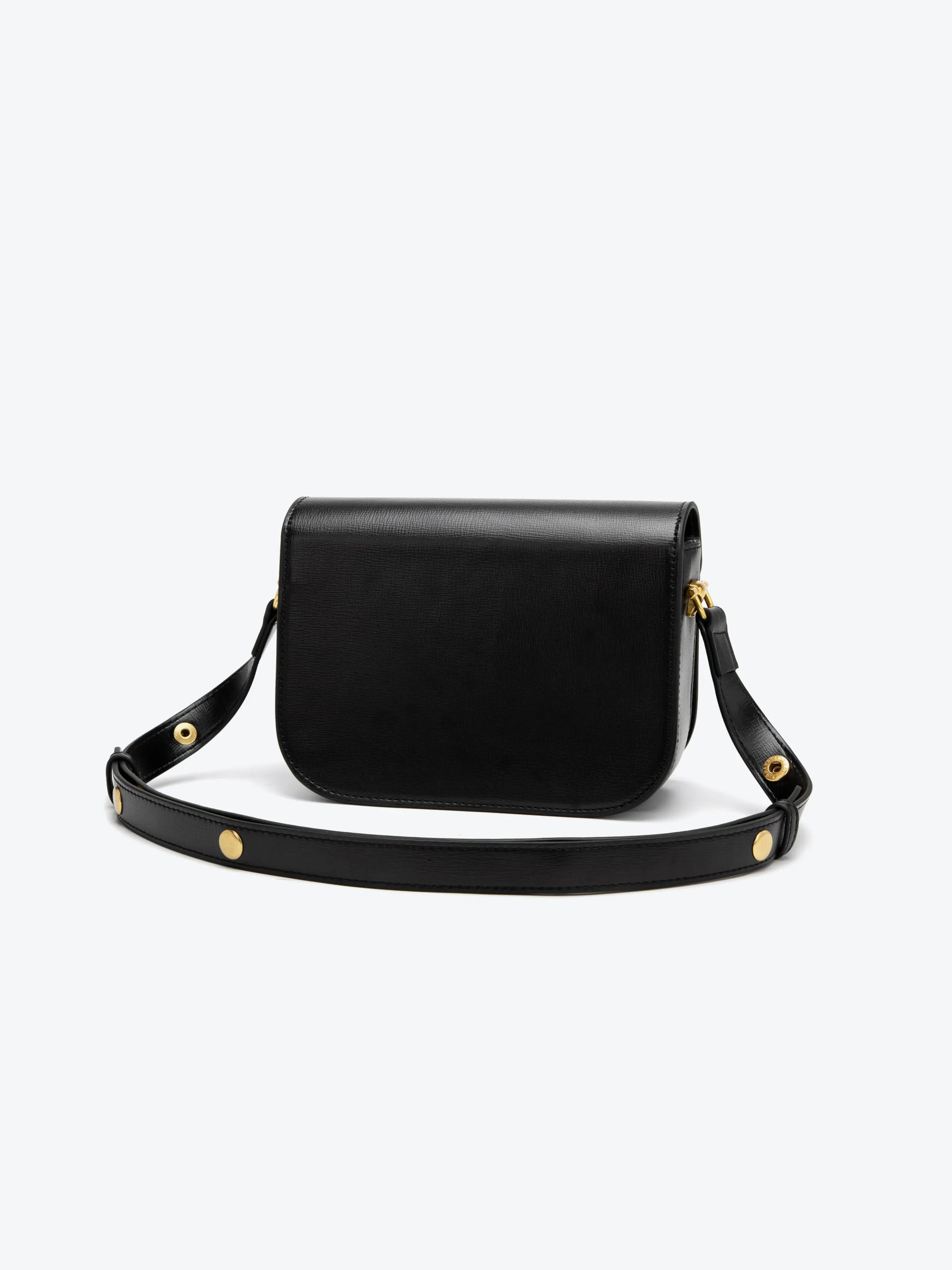 Shoulder Bag - Brown/Black/White