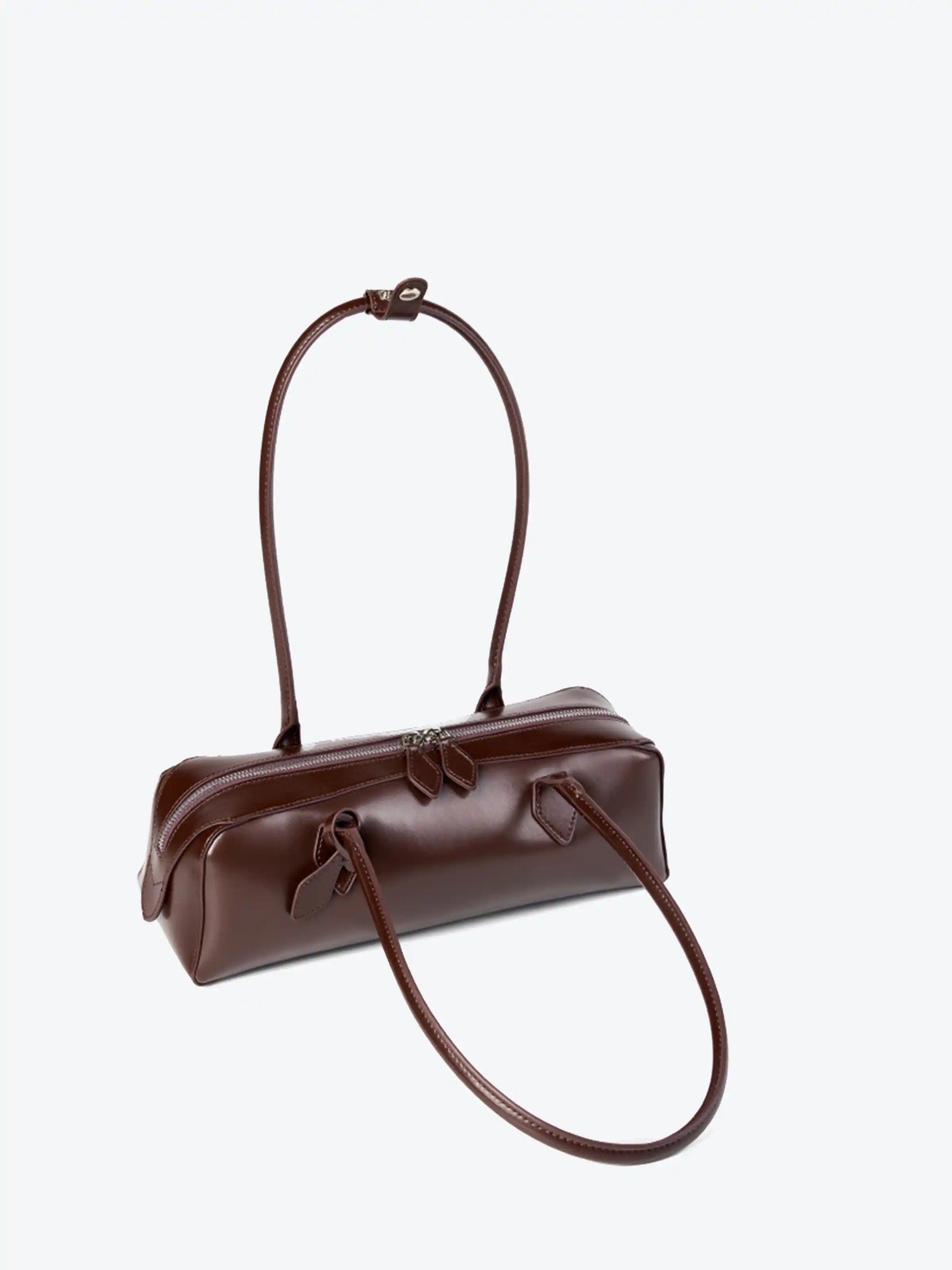 Shoulder Bag – Genuine Leather Baguette Bag
