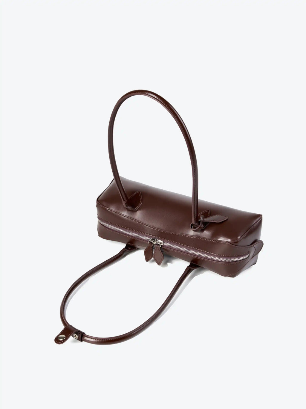 Shoulder Bag – Genuine Leather Baguette Bag