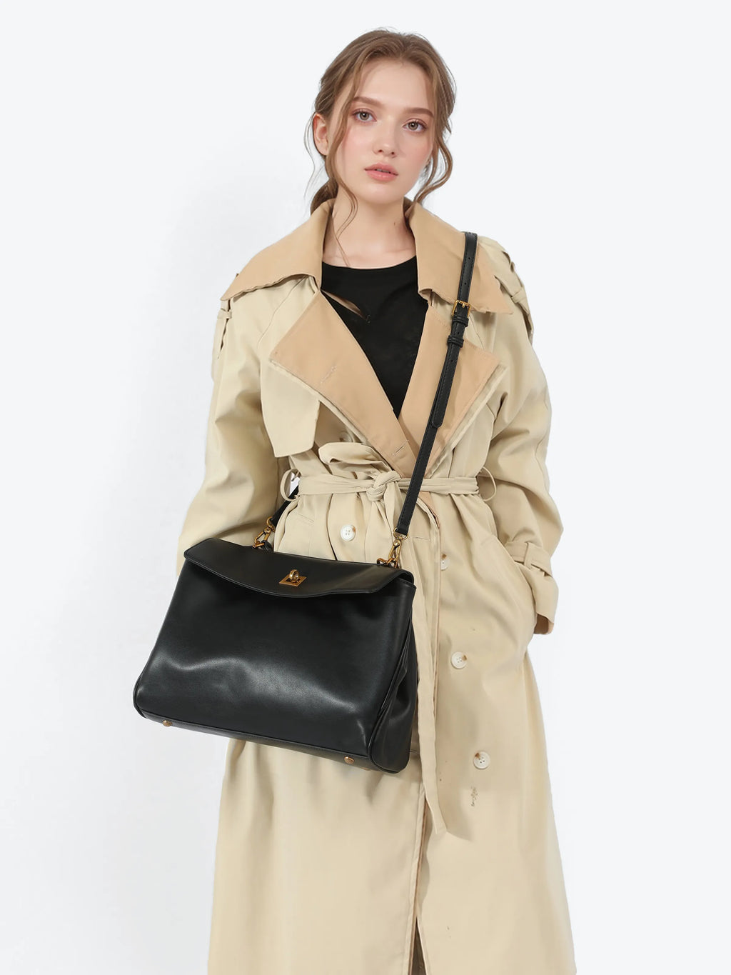 Tote Bag - Suede Leather