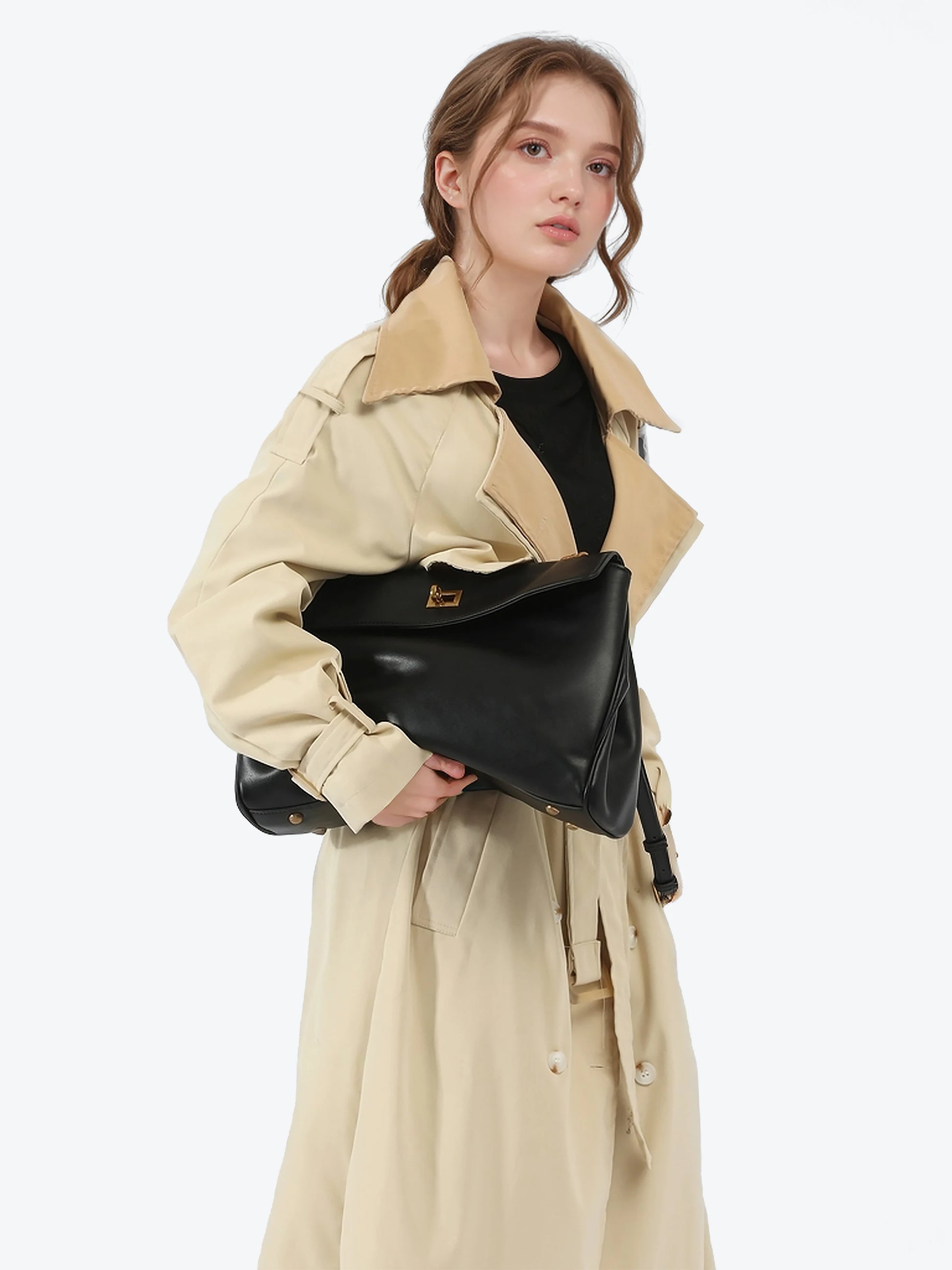 Tote Bag - Suede Leather